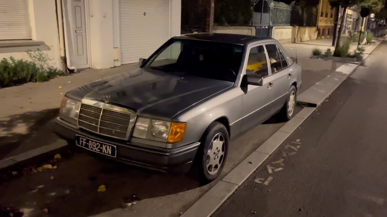 Driving home from the airport - W124 roadtrip