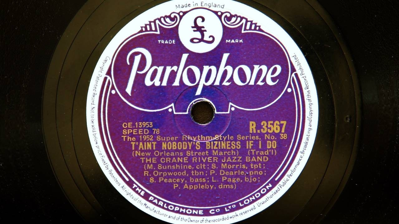 Crane River Jazz Band - 'T'aint Nobody's Business if I Do (1952)