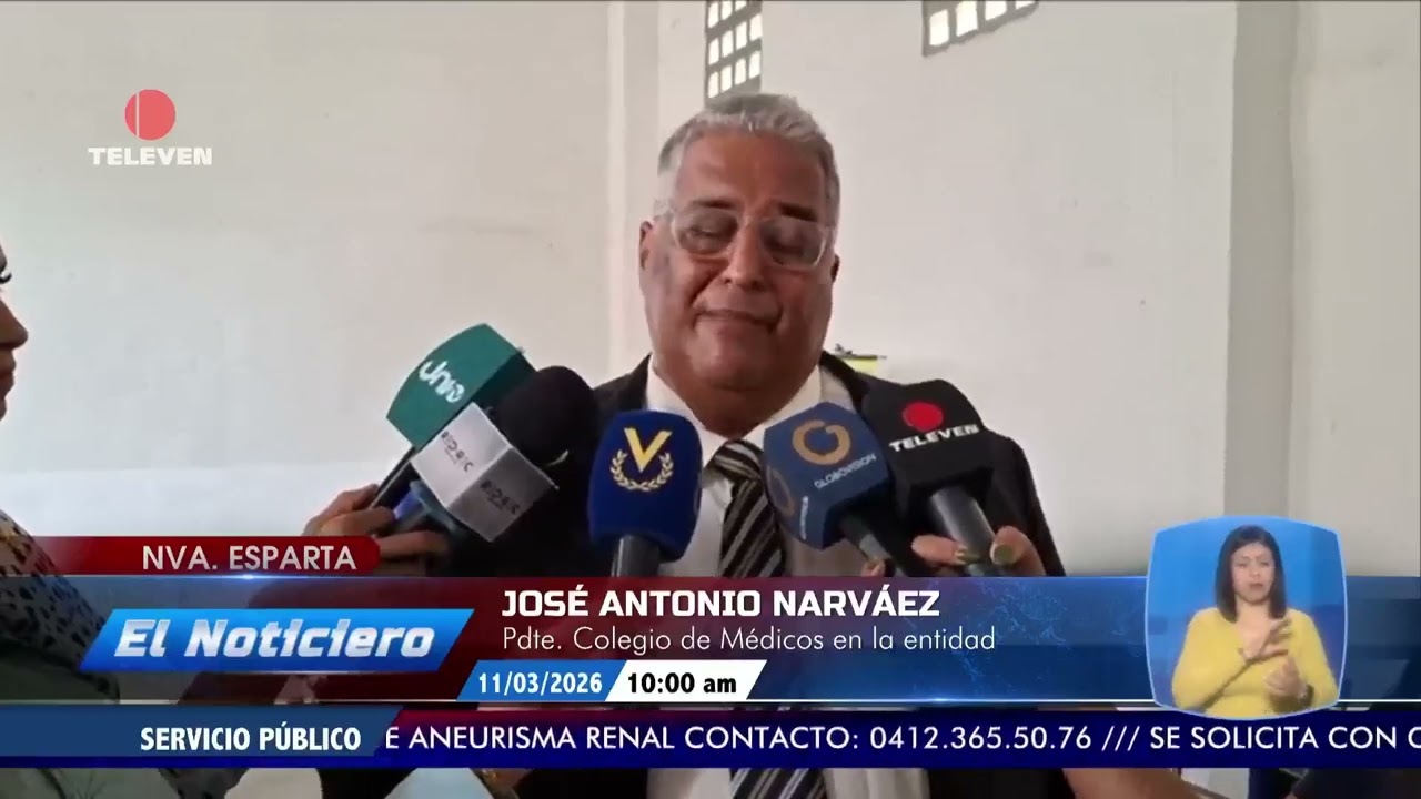 7 casos de fiebre amarilla en el país en lo que va de 2026 – El Noticiero emisión meridiana 11/03/26