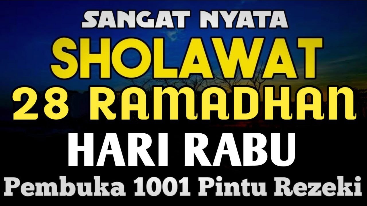 SHOLAWAT PENARIK REZEKI PALING DAHSYAT, Sholawat Nabi Muhammad SAW - SHOLAWAT JIBRIL PALING MERDU
