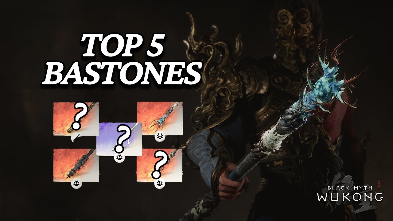 MEJORES BASTONES BLACK MYTH WUKONG ✅ MEJORES ARMAS