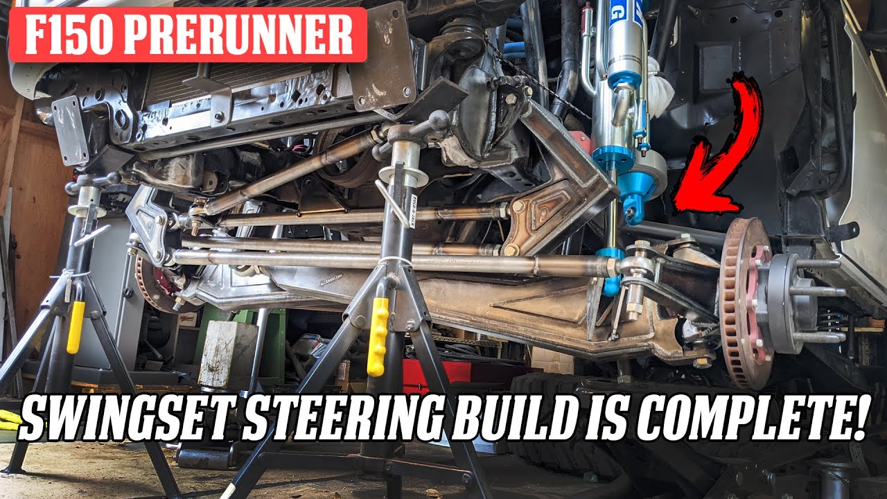 Building COMPLETELY NEW Steering For the F150 Prerunner!