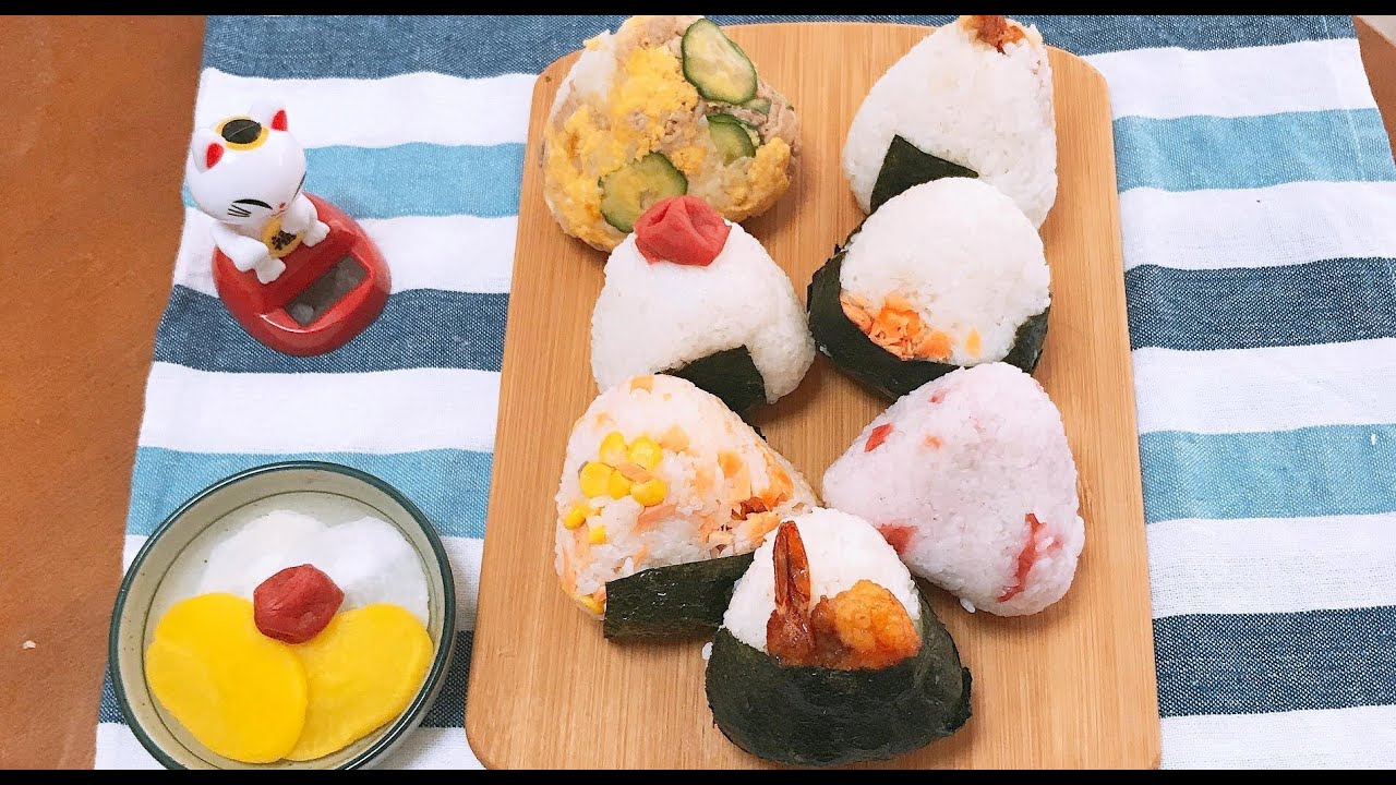 Cơm nắm Nhật Bản ngon mà tiện vô cùng luôn. おにぎりの作り方
