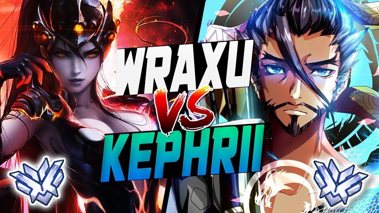 WRAXU BEST HANZO VS KEPHRII BEST WIDOW! [ OVERWATCH SEASON 10 TOP 500 ]
