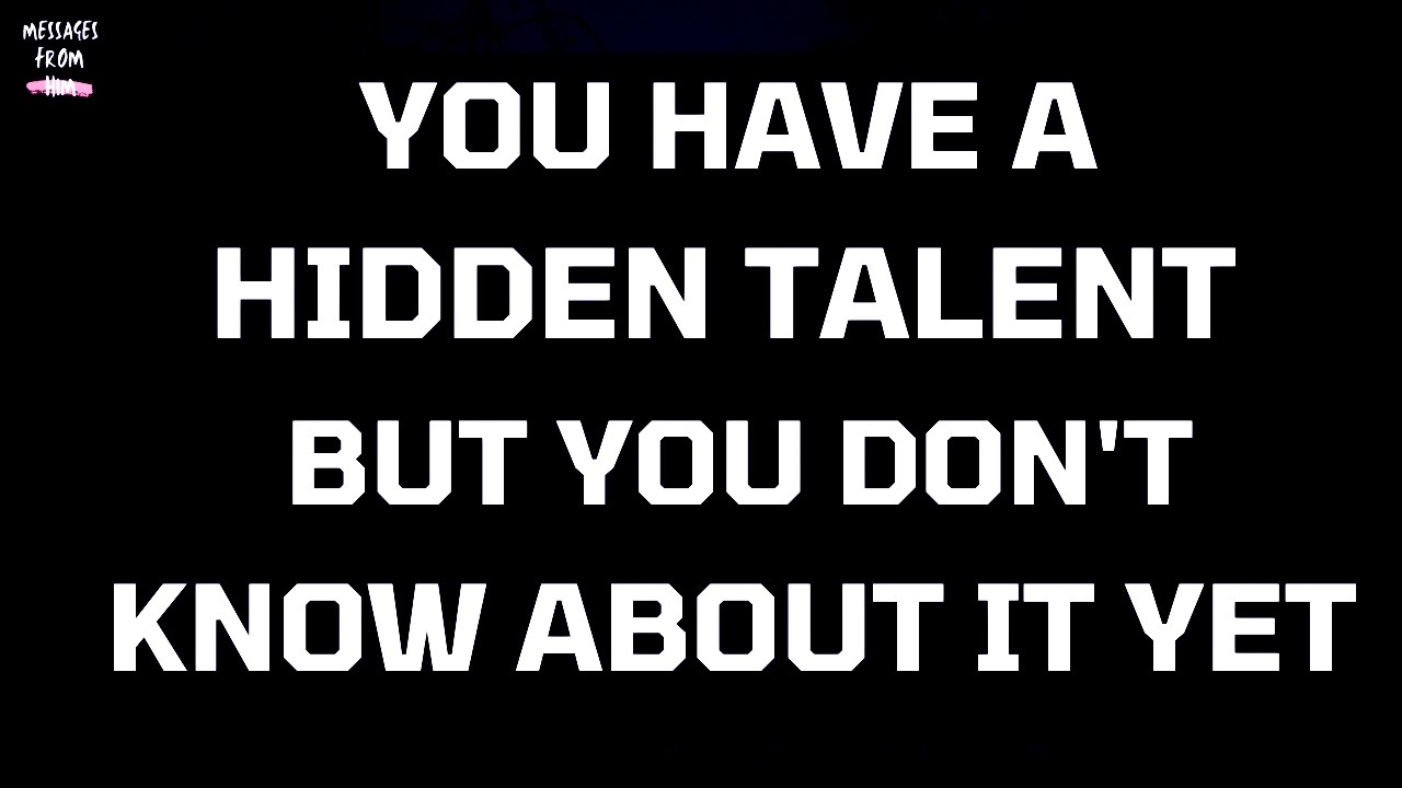 👀 You Have a Hidden Talent… And You Probably Don’t Even See It Yet...😳⌛ dm df | Channelled Message
