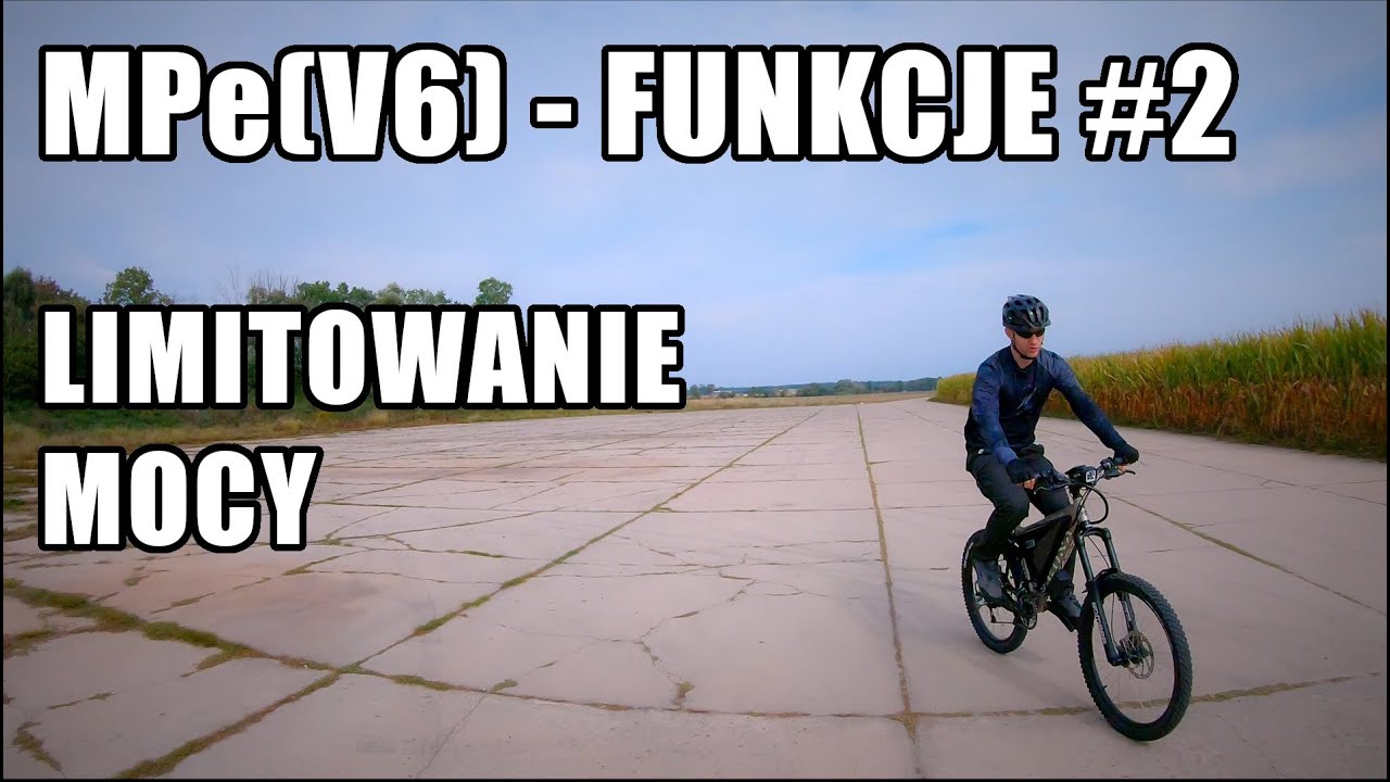 MPe (V6) funkcje #2 - limitowanie mocy