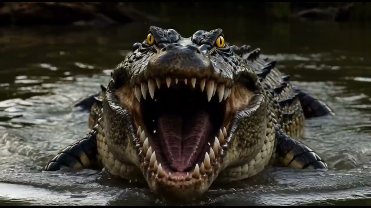 When the River Trembled#AnimalClash#nature #EpicShowdown