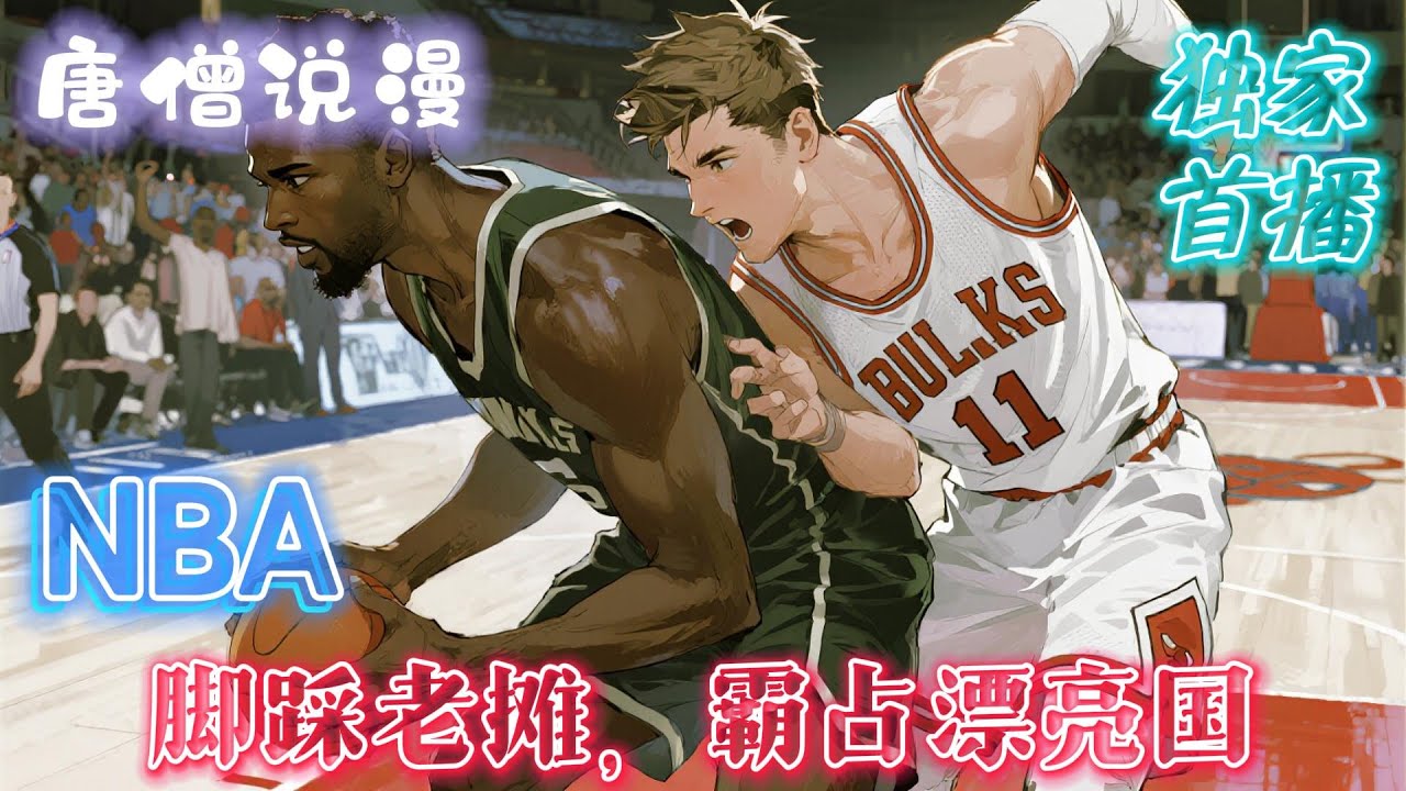 《NBA：腳踩老攤，霸佔漂亮國》李夜被天赐砸中，开启了自己的篮球称霸之路篮球之神，我是钱，我有女明星，我家里很多地盘？太麻烦，还是把整个美利坚霸占了吧！#有声小说 #nba #篮球 #有声书 #有聲書
