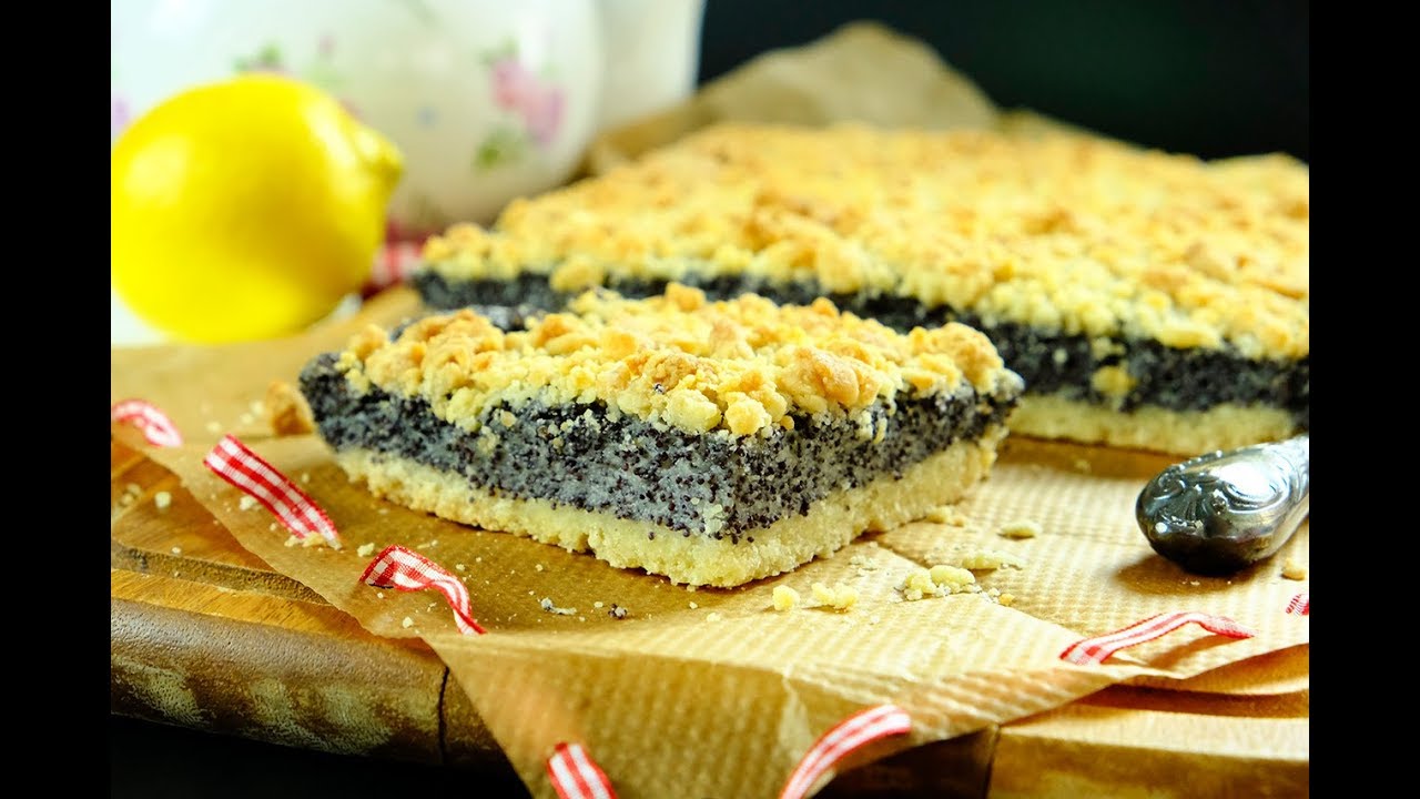 Песочный пирог с Маком на скорую руку, к чаю для всей семьи.