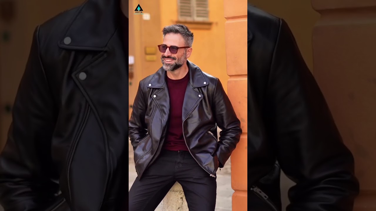 Custom Leather Jacket for Men – Timeless Power, Modern Edge