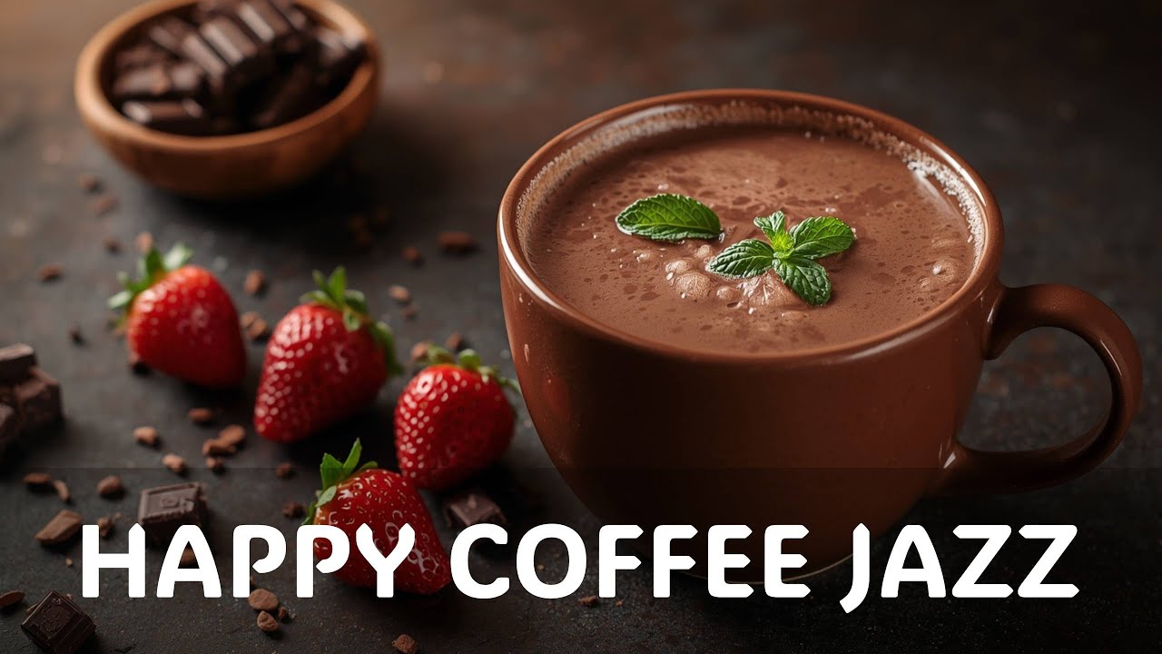 Happy Lightly Jazz ☕Feeling Relaxing Coffee Jazz Music and Positive Bossa Nova Piano for Great moods