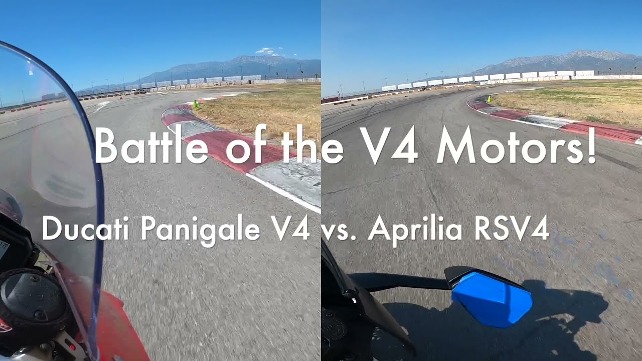 Ducati Panigale V4 vs. Aprilia RSV4 1100 Factory