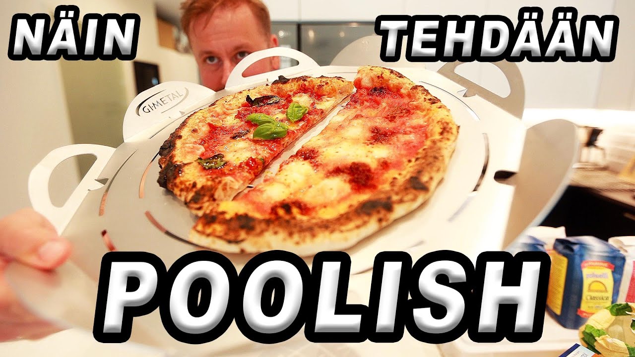 Näin tehdään POOLISH-Taikinalla Herkullista Pizzaa! | Pizzakoulu ep.15