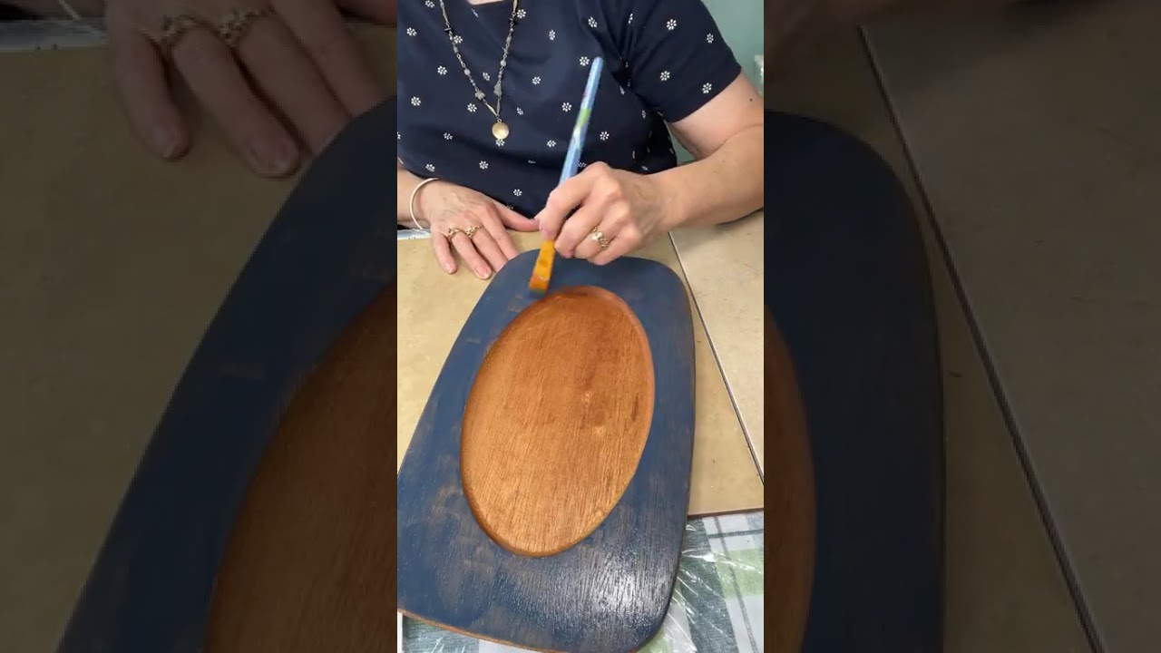 DIY Painting Snowman on Plate Holder 1-2-26