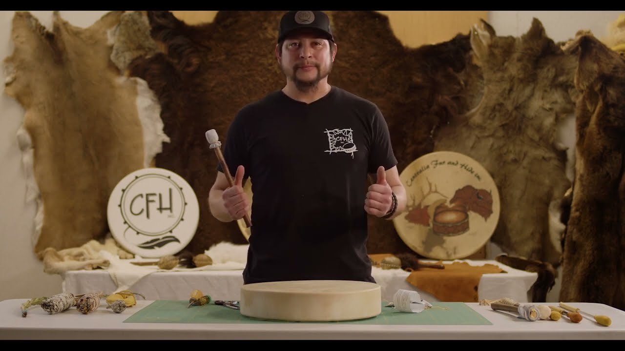 How to Build Your Own Native American Drumstick Kit - Centralia Fur and Hide Instructional Video