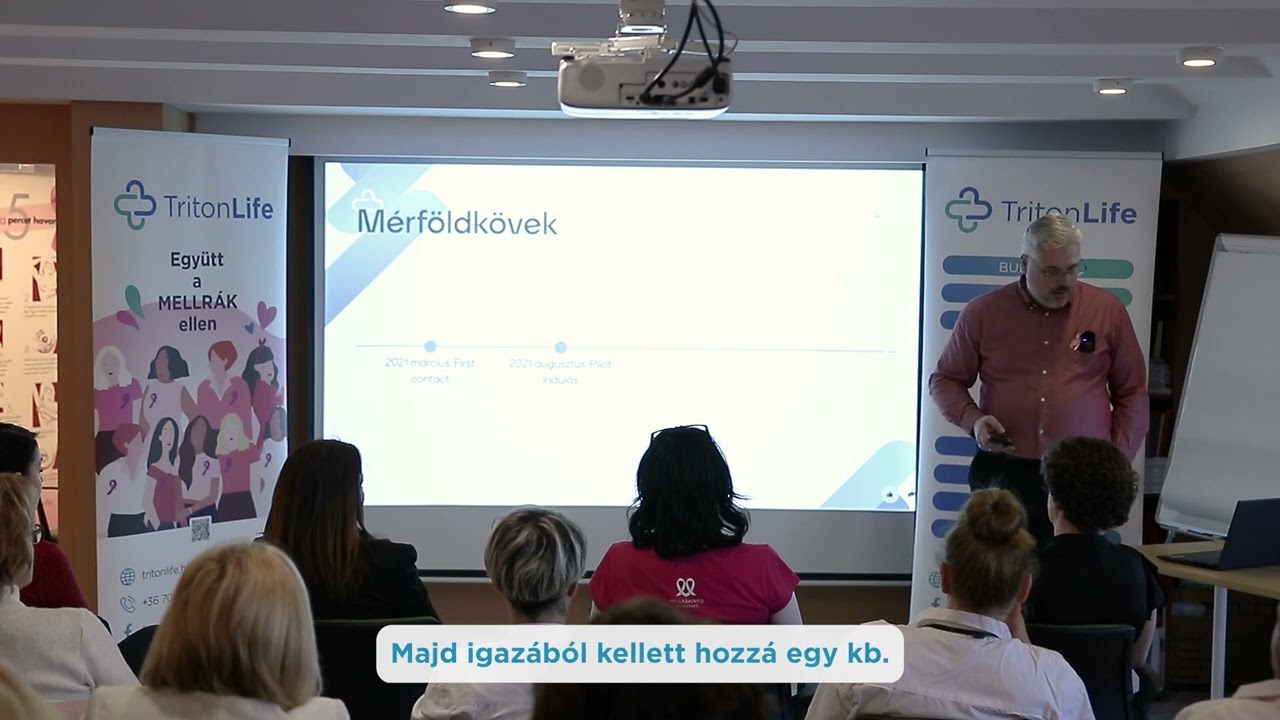 Dr. Mátrai Tamás - A TritonLife Emlősebészeti Központ tevékenységének bemutatása