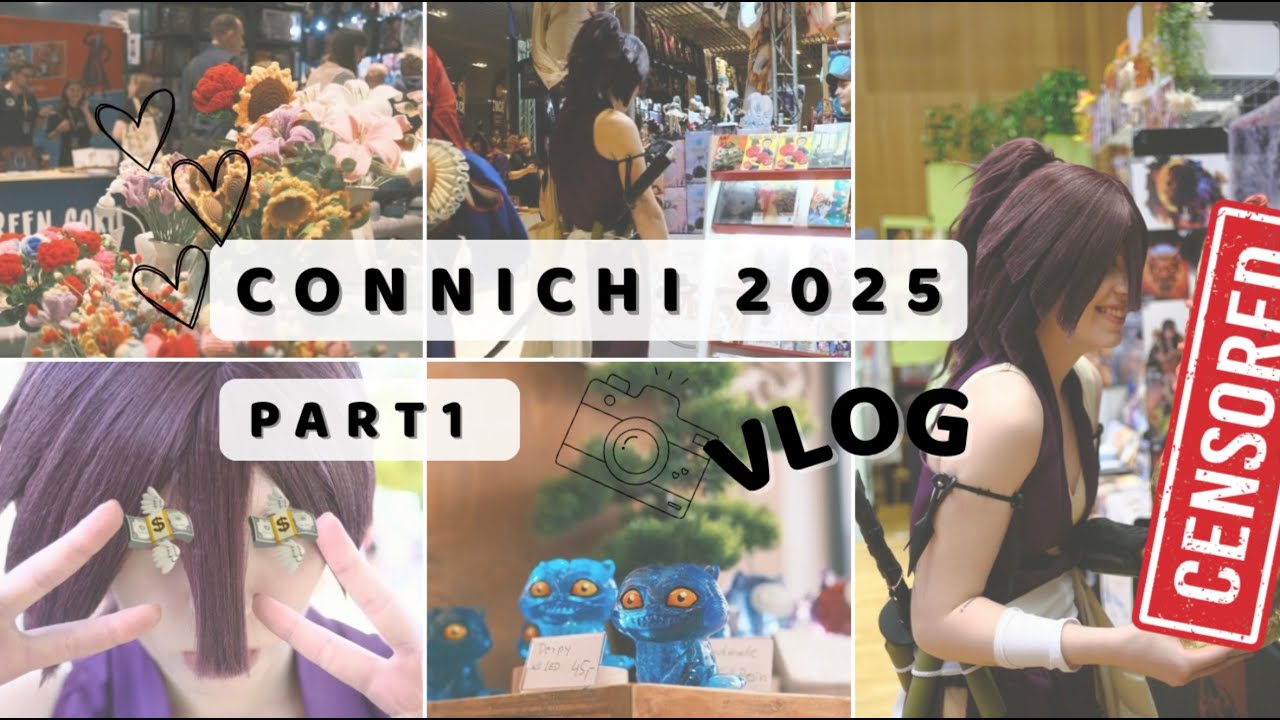 Connichi 2025 I Vlog 🎥💕