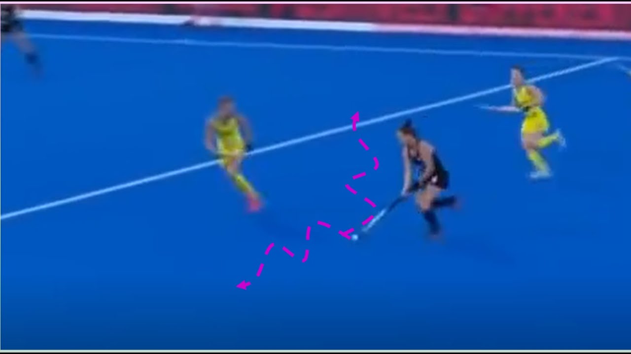 TTC. CVS #6. Advantages of receiving the ball, on the run, with a reverse stick.