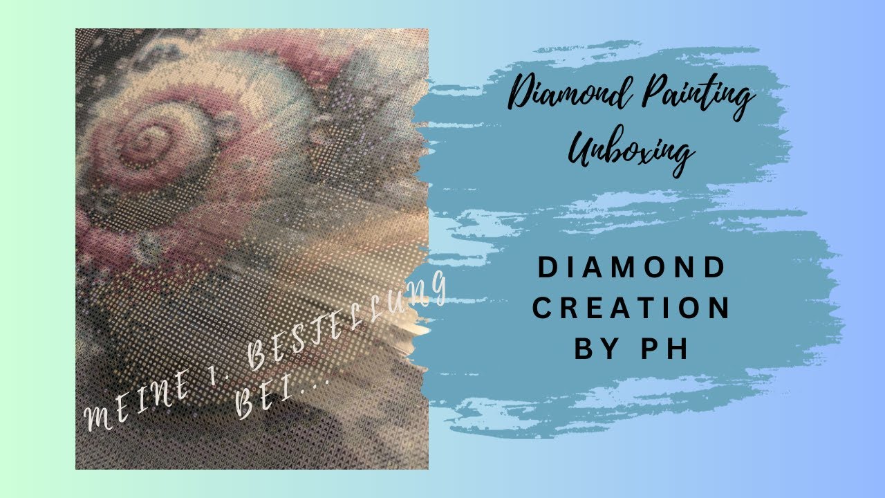 💎Diamond Painting Unboxing + Paintprobe 💎 | DiamondCreationByPH 🐌 Murphy