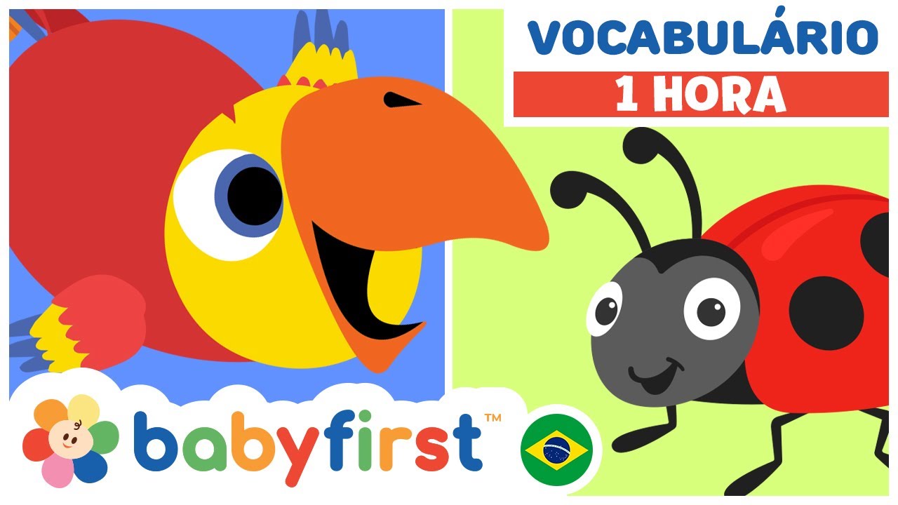 V&iacute;deos Educativos para Crian&ccedil;as | Aprenda Animais com Larry | Primeiras Palavras | BabyFirst Brasil