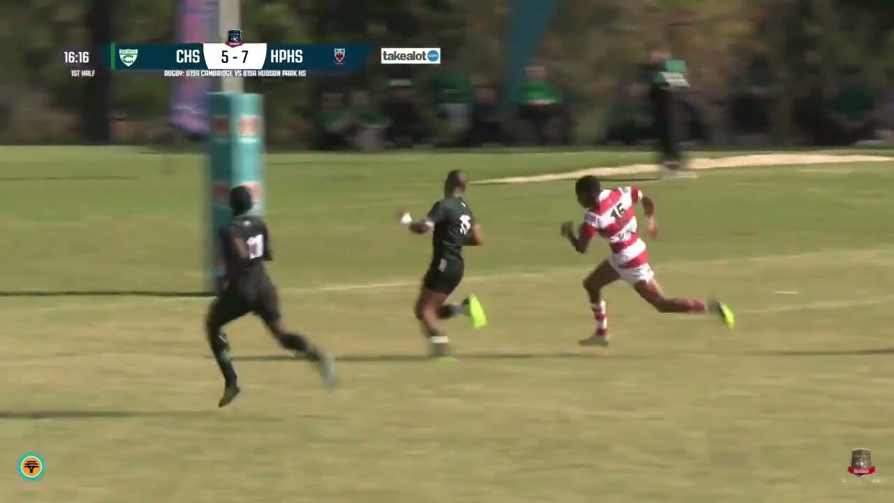 Hudson v Cambridge 1st XV 2024 | EC Schoolboy Rugby HIGHLIGHTS