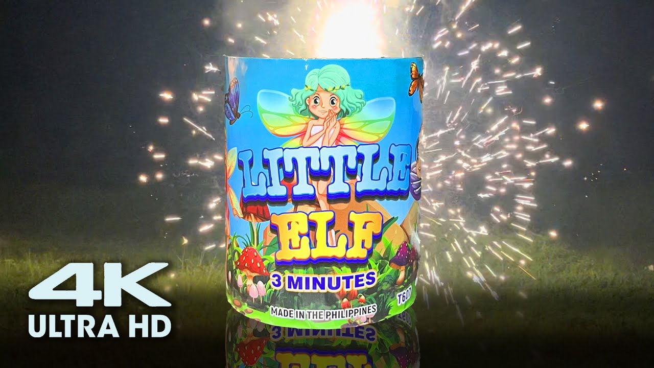 3 Minutes Fountain “LITTLE ELF” by TIGER FIREWORKS