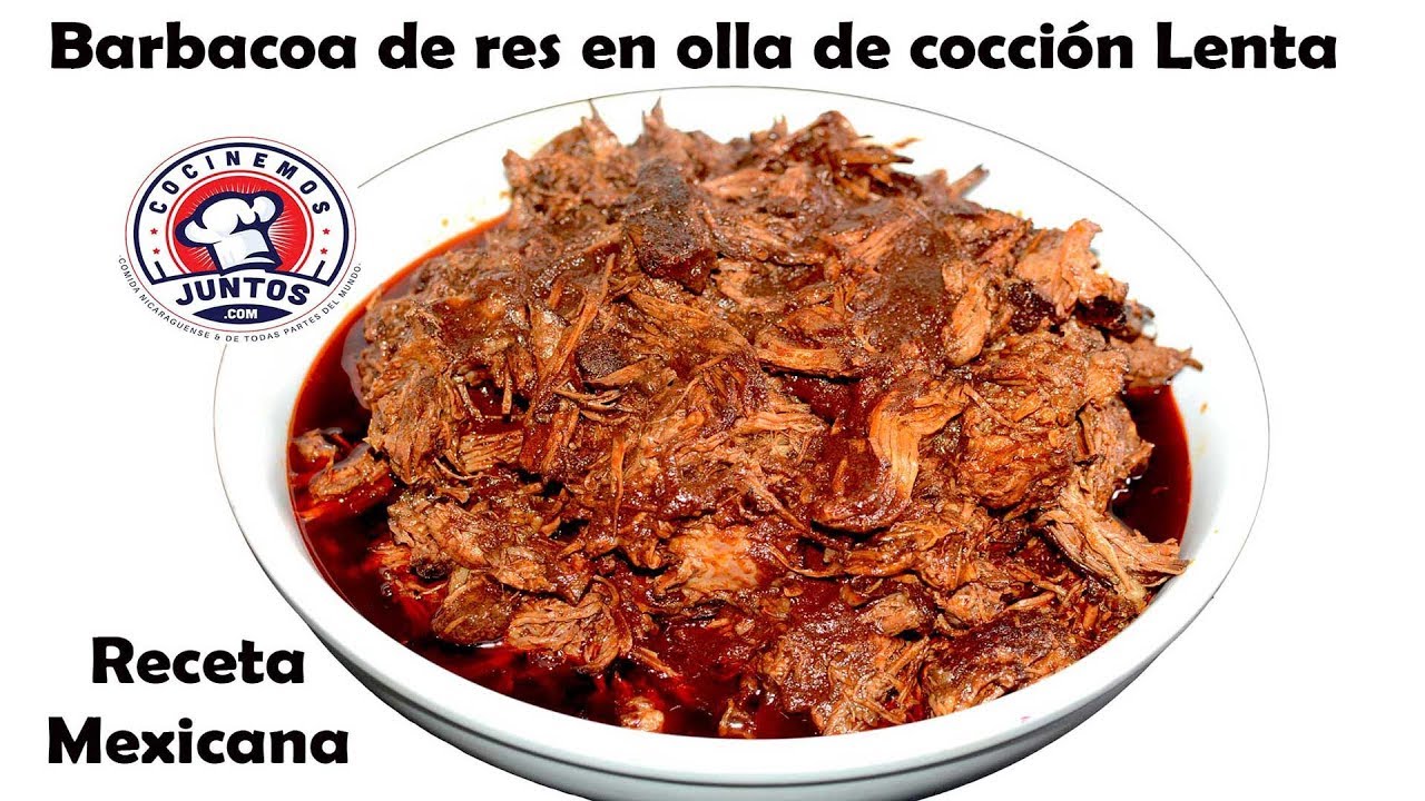 Como hacer barbacoa de res. Comida Mexicana