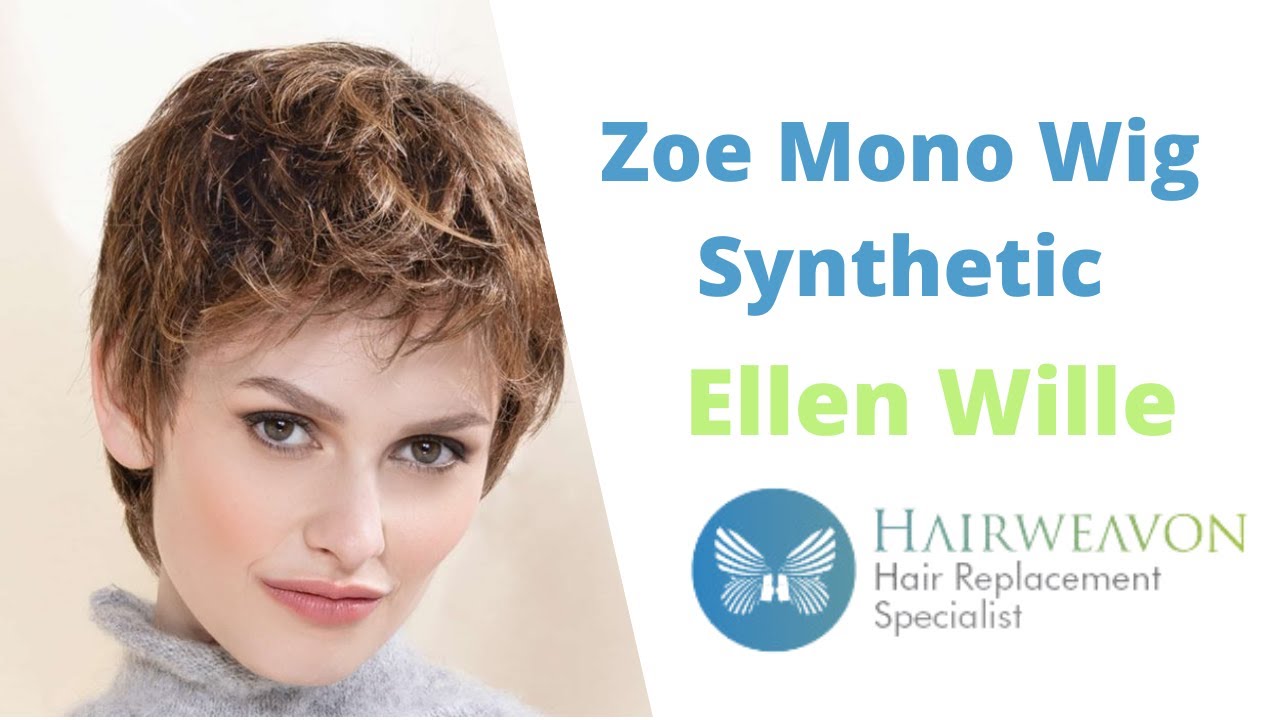 Zoe Mono Wig by Ellen Wille | Heat Friendly Synthetic | Bahama Beige Shad | Chocolate Shad