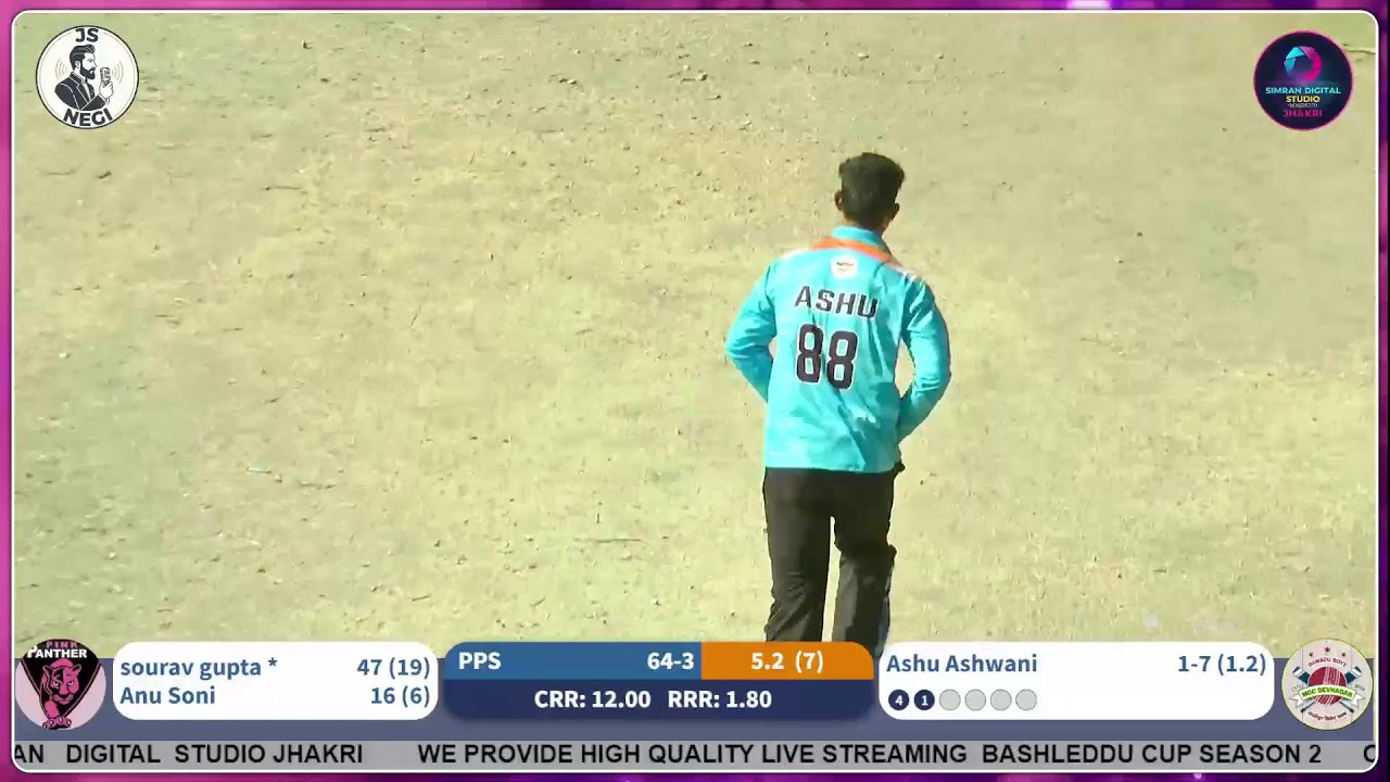 BASHLEDDU CUP SEASON 2 2ND PRE OF:|| MCC DEVNAGAR VS PINK PANTHER SHOLI
