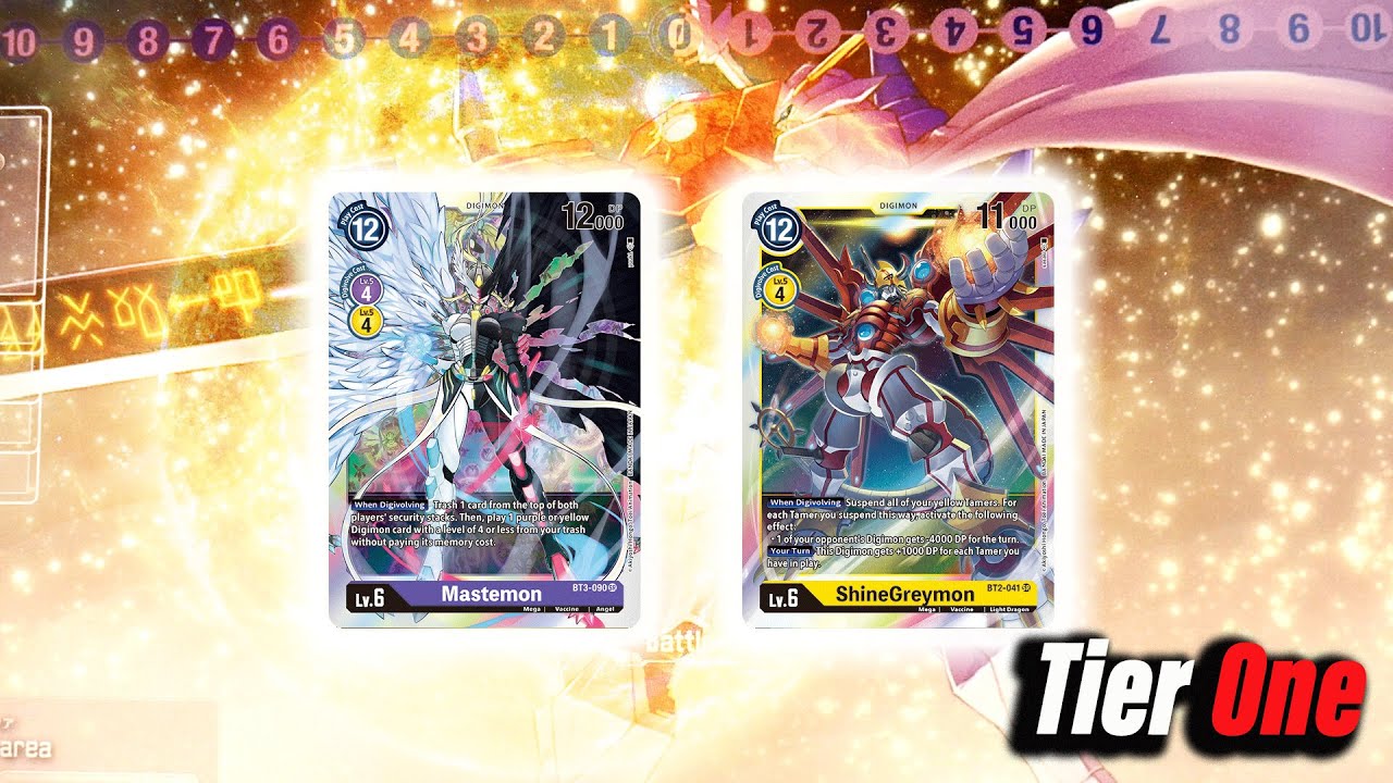 The BEST Yellow Digimon Deck! Shinegreymon! Set 1.5 Format - Digimon Trading Card (2021)
