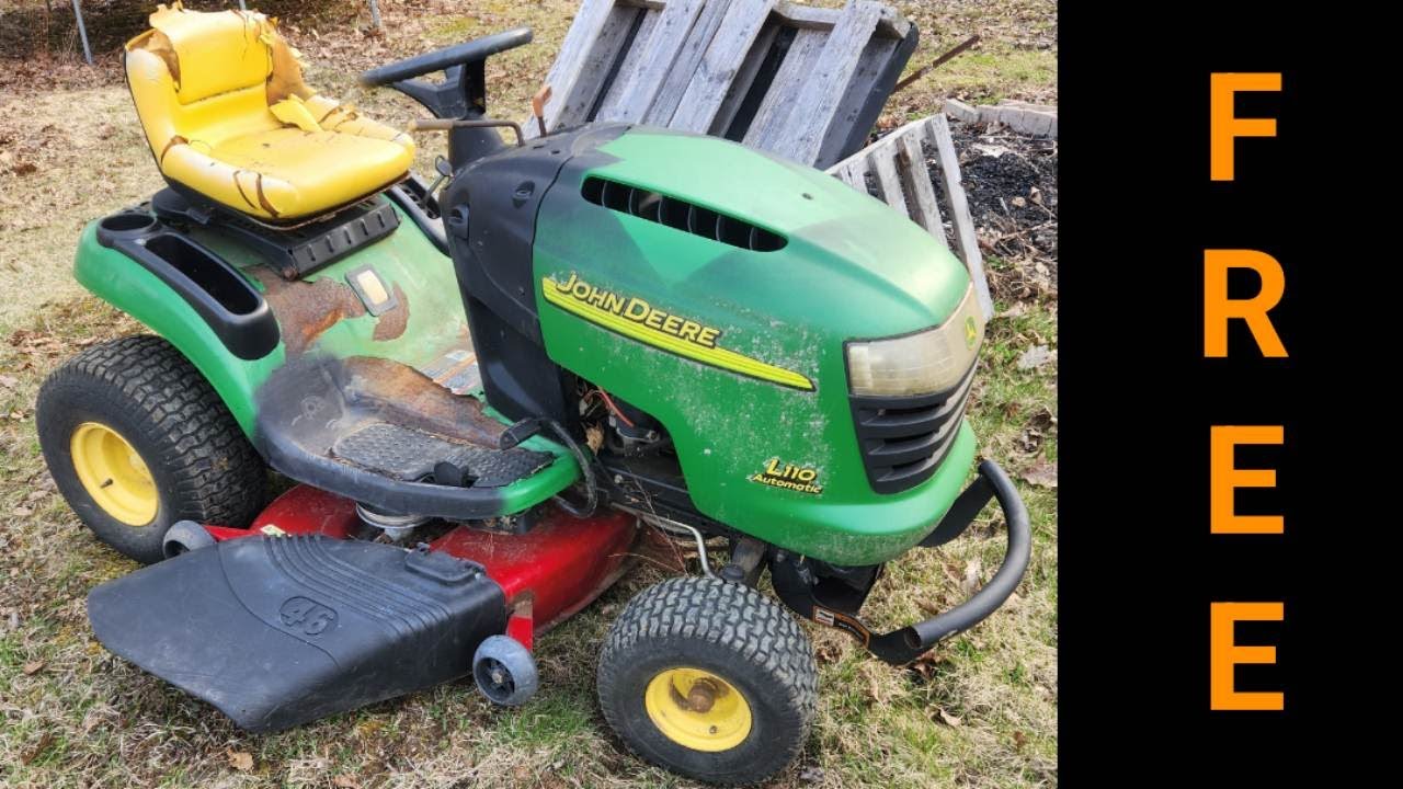 Tractor Hunting John Deere L110 2004