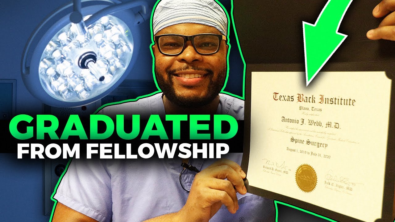 Graduated from Fellowship!!!