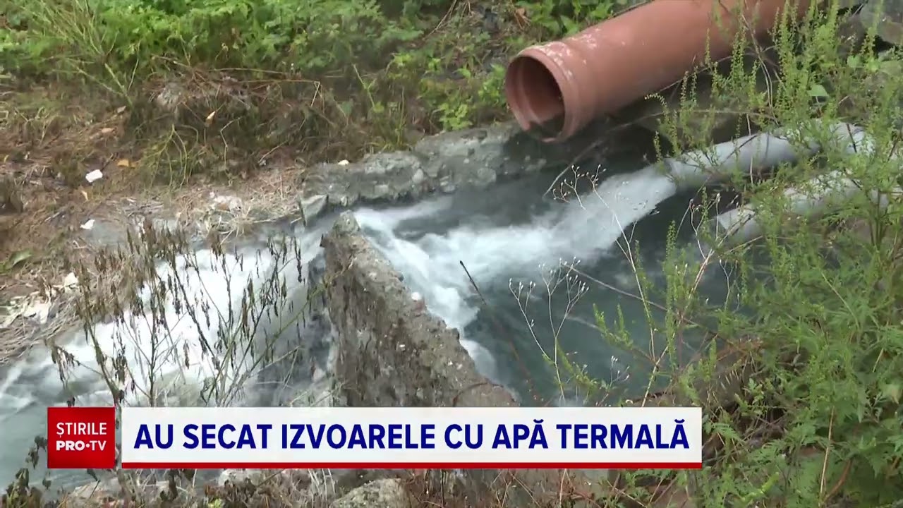 Două izvoare tămăduitoare care atrăgeau turişti în Băile Herculane au secat