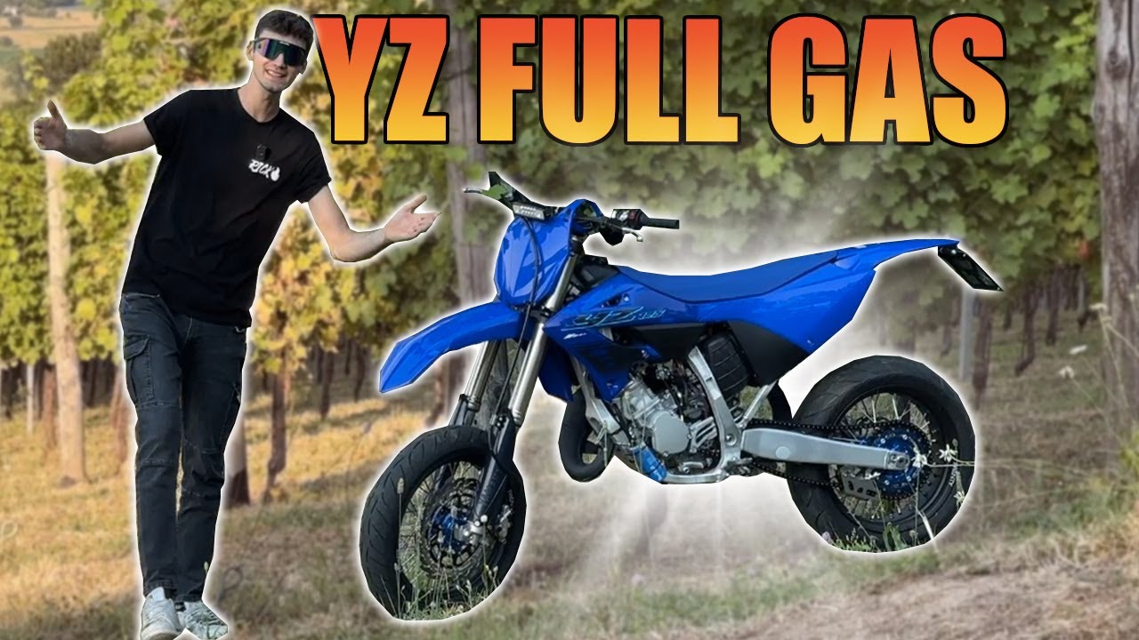 PRIMO GIRO A FUOCO CON L'YZ MOTARD!!🔥Missile 🚀