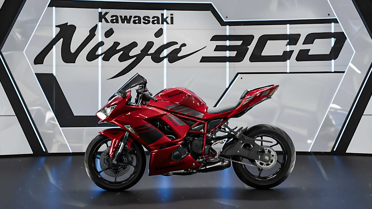 Только что вышел! Kawasaki Ninja 300 2025 года! 🔥НЕВЕРОЯТНЫЕ новые функции и производительность