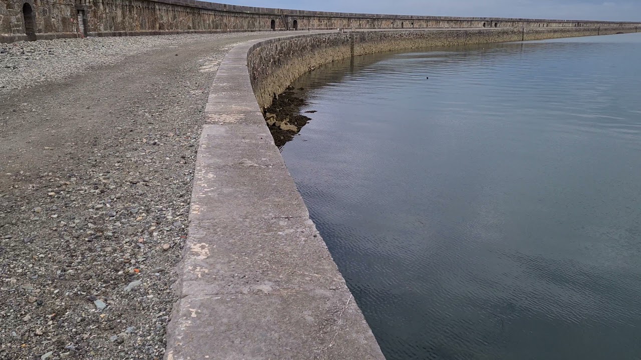 How to find and a walk along Holyhead Breakwater