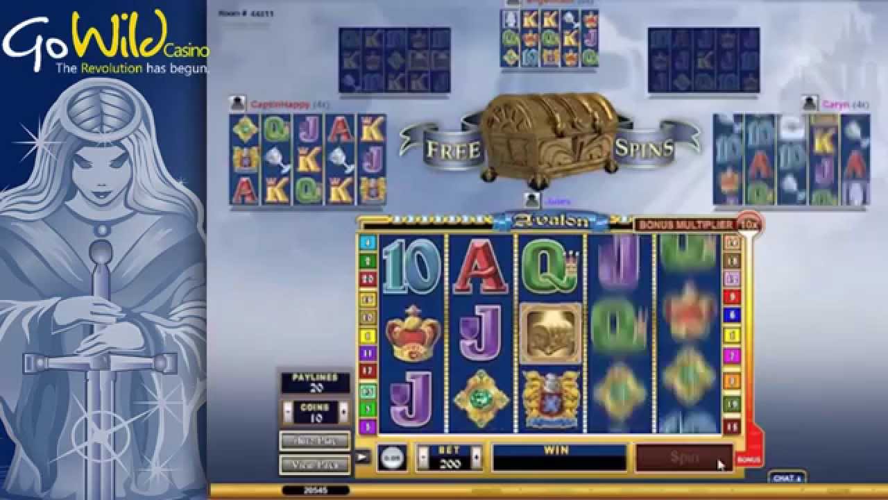 Avalon Multiplayer slot game [GoWild Casino]