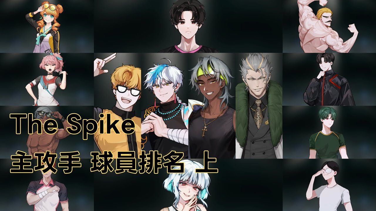 The Spike 球員排名 主攻手 上