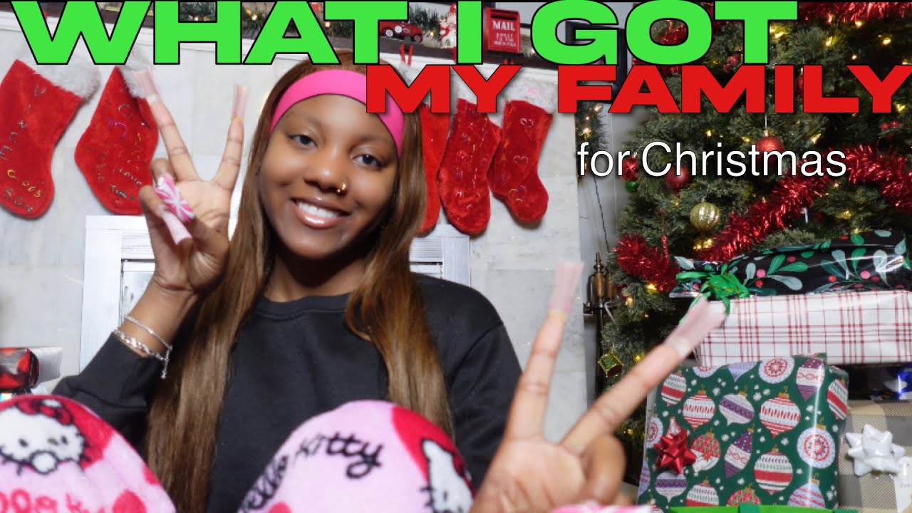 vlogmas day 25: what I got my family for Christmas 2024 *wrapping presents* gift ideas for the fam.
