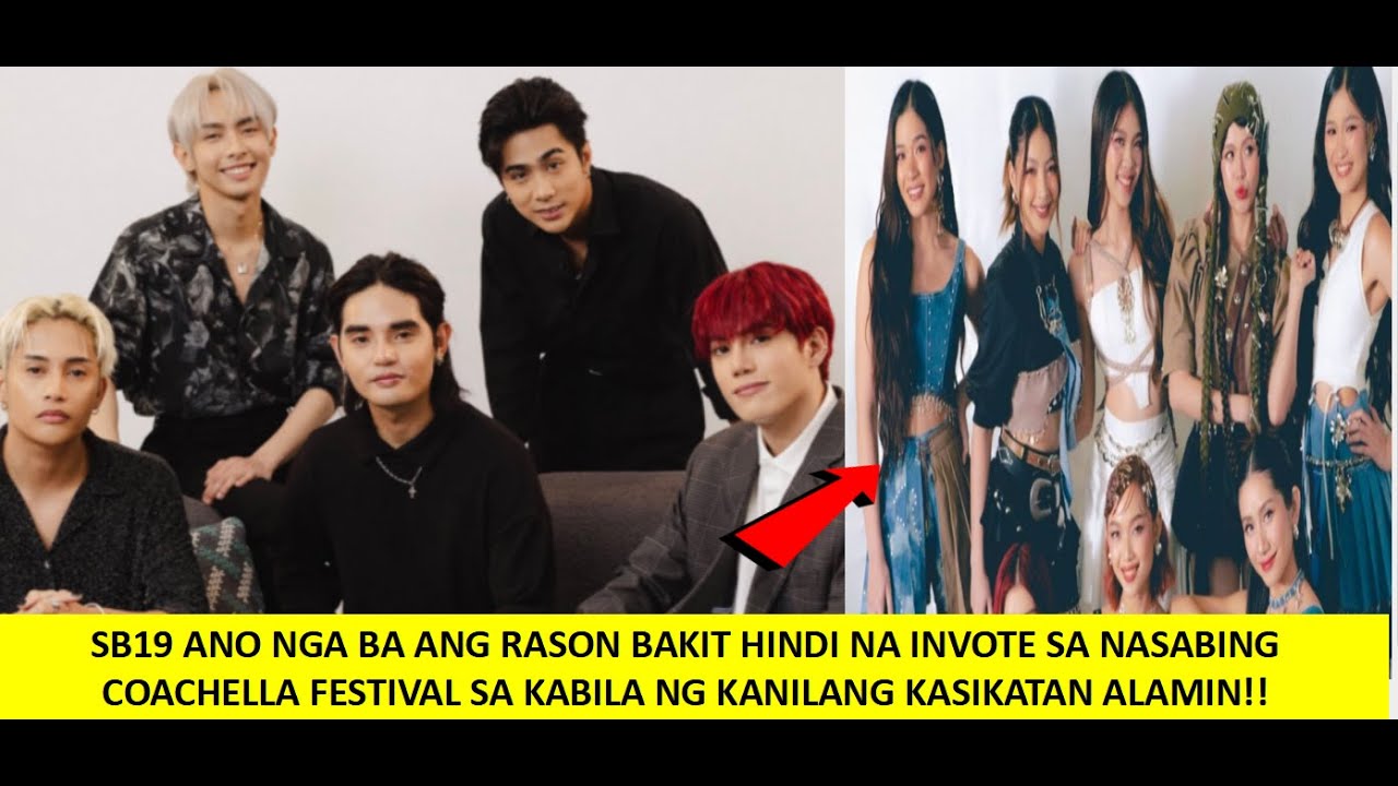 SB19 PABLO AND JOSH CONGRATULATE BINI MATAPOS ITONG MA INVITE SA COACHELLA FESTIVAL A'TIN NAG REAK