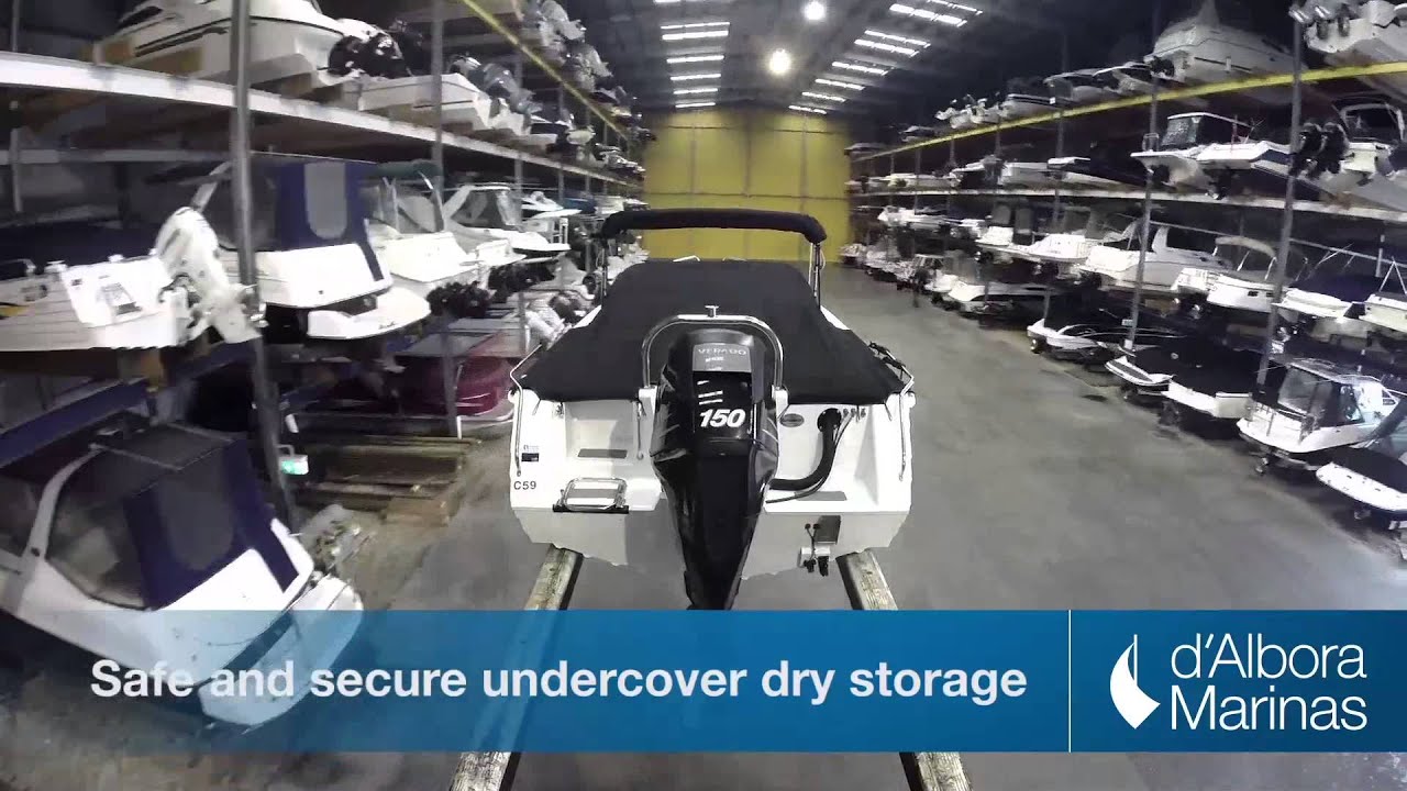 Dry boat storage facility, Pier 35