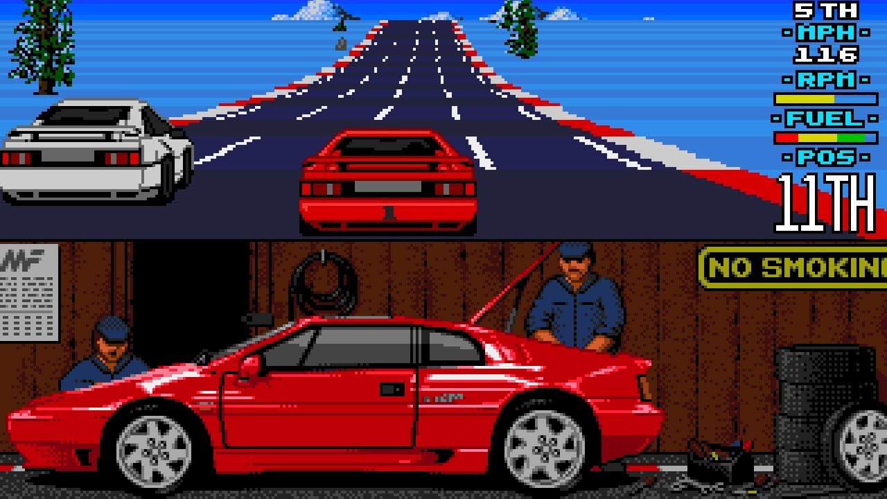 Lotus Esprit Turbo Challenge Longplay (Amiga) [QHD]