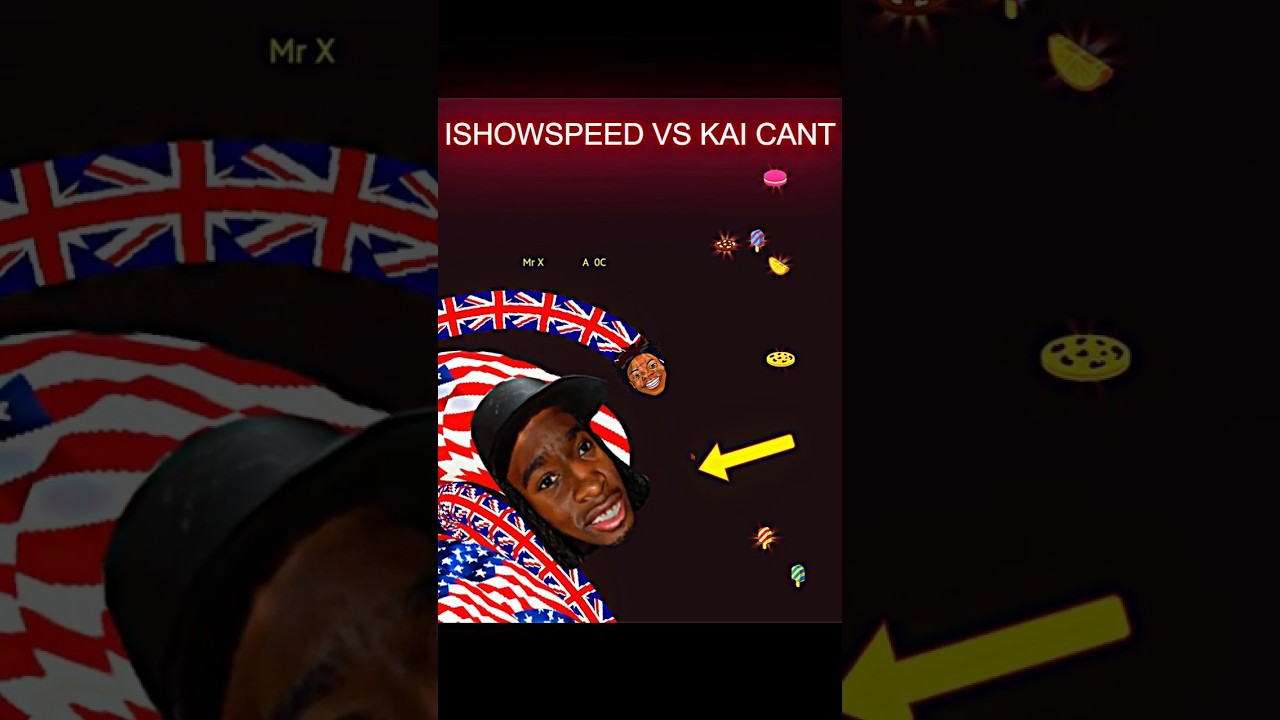 WORMATE.IO - ISHOWSPEED VS KAI CENAT