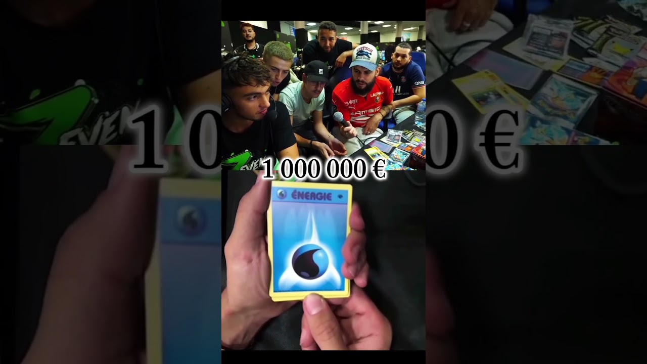 Michou Et Inox packent la carte pok&eacute;mon la plus ch&egrave;re du monde !