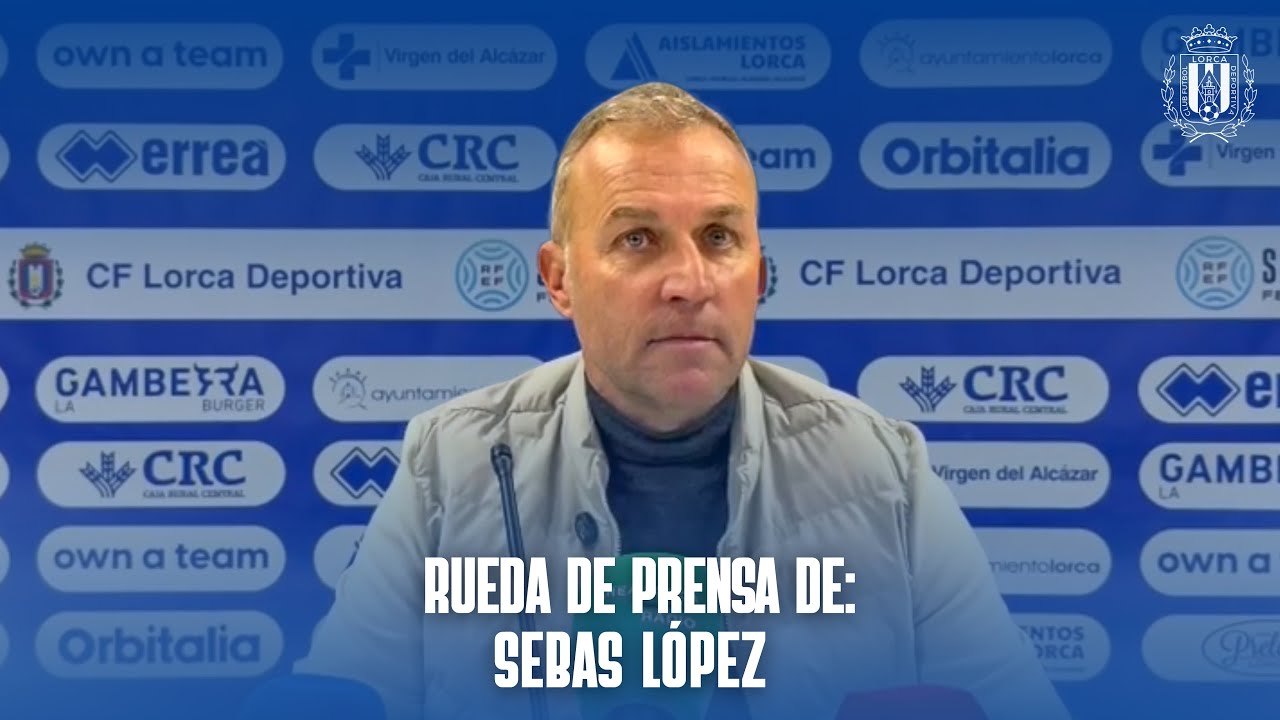Rueda de prensa de Sebas López 