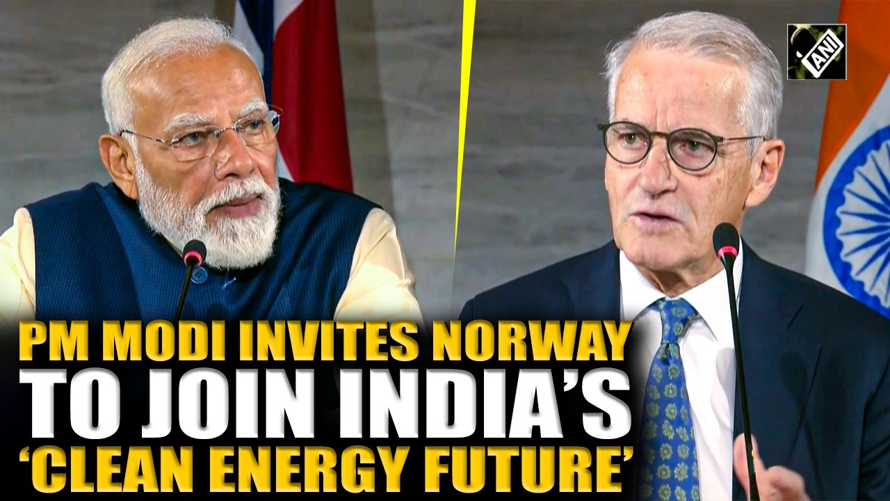 PM Modi invites Norway to become essential part of India&rsquo;s &lsquo;clean energy future&rsquo;