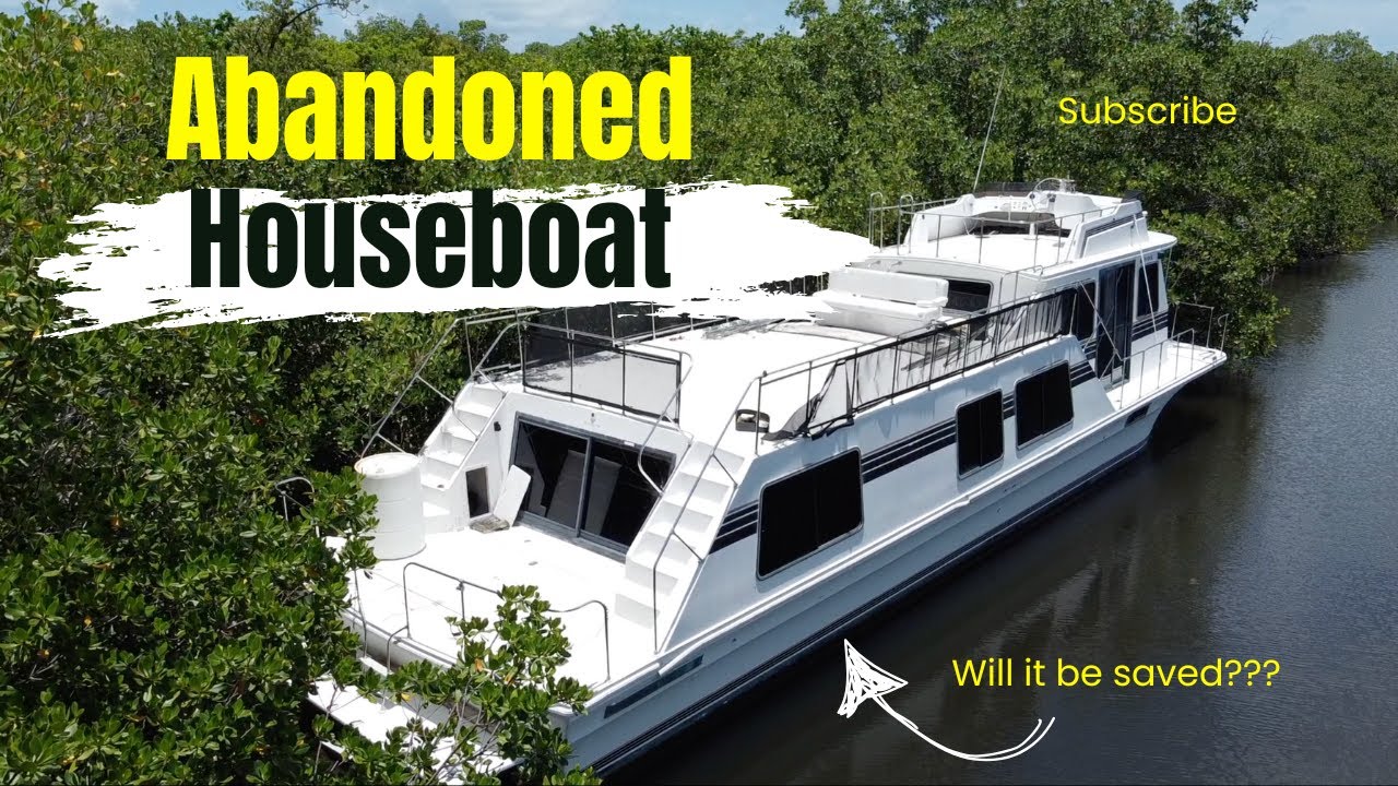 Abandoned Houseboat in the Florida Keys. Will it be saved?