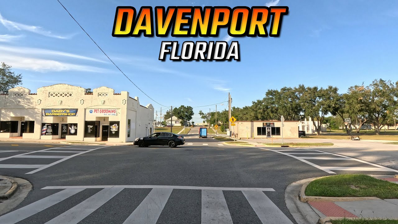 Davenport Florida - Driving Through