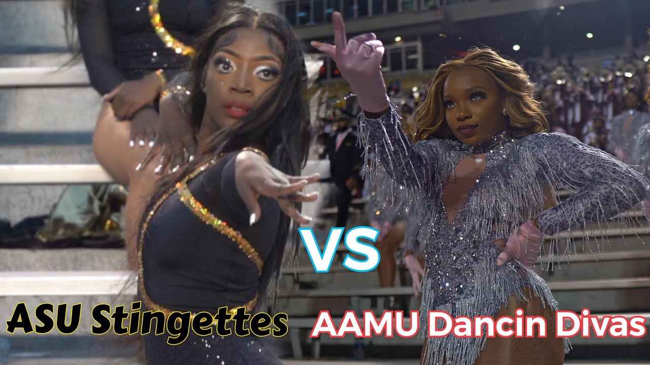 AAMU Dancin Divas vs ASU Stingettes 5th Quarter @ Magic City Classic 2021