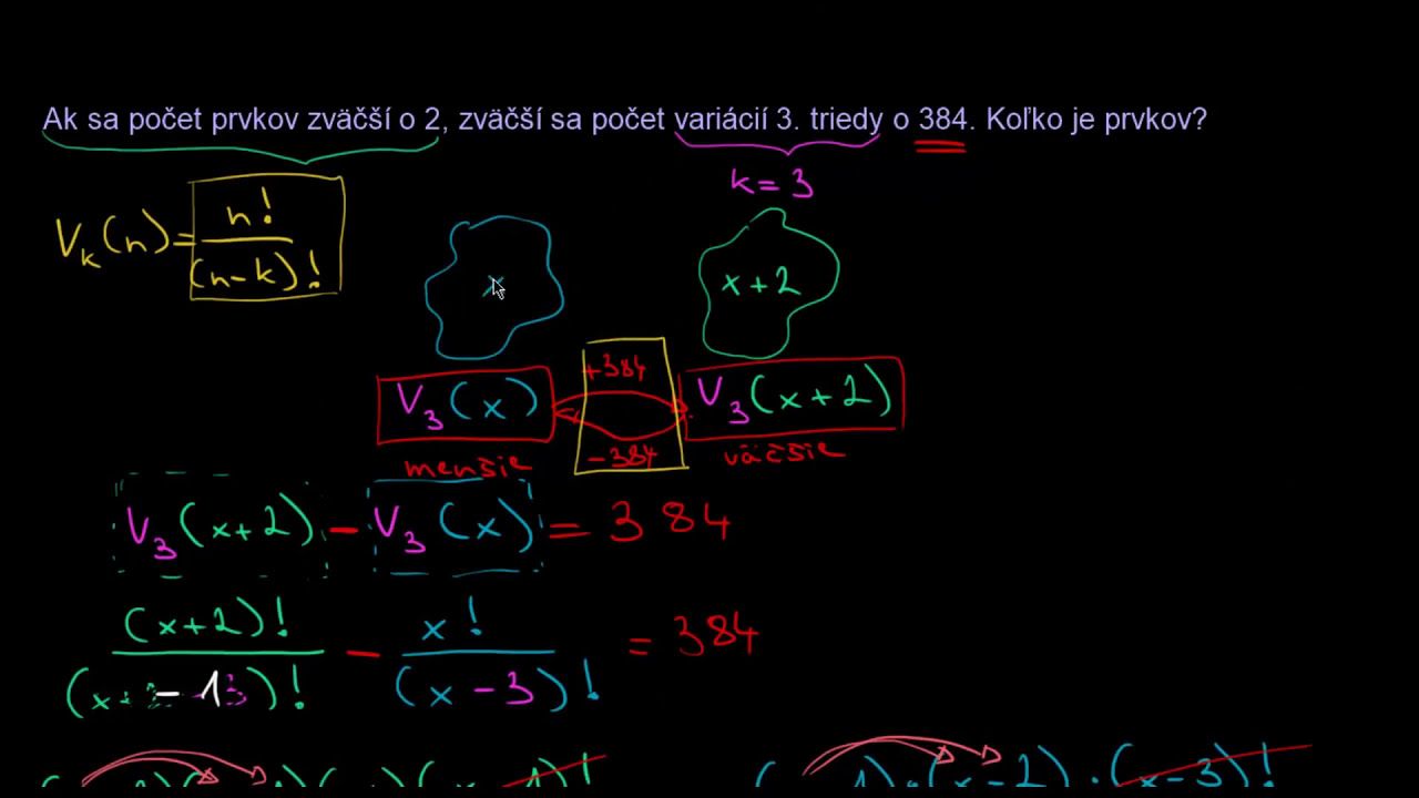 Rovnice V Kombinatorike 1